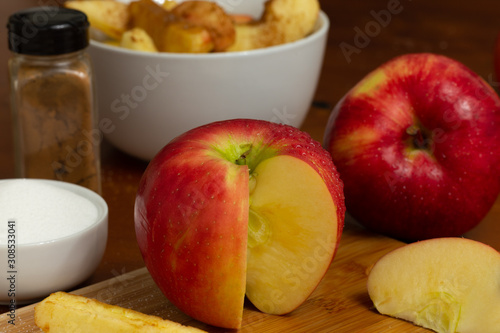 Prepping Apples for deserts