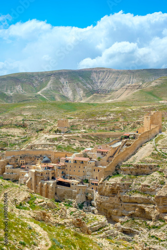 Holy Lavra of Saint Sabbas, Mar Saba monastery, West Bank, Palestine photo