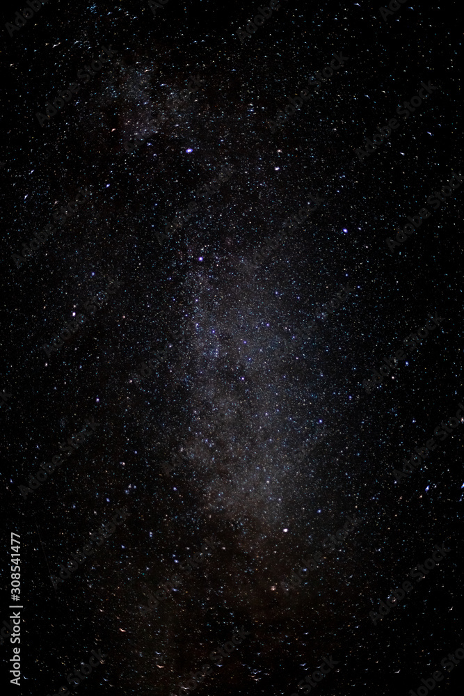 Starry sky with the Milky Way in the Northern Hemisphere Starry sky with the Milky Way in the Northern Hemisphere
