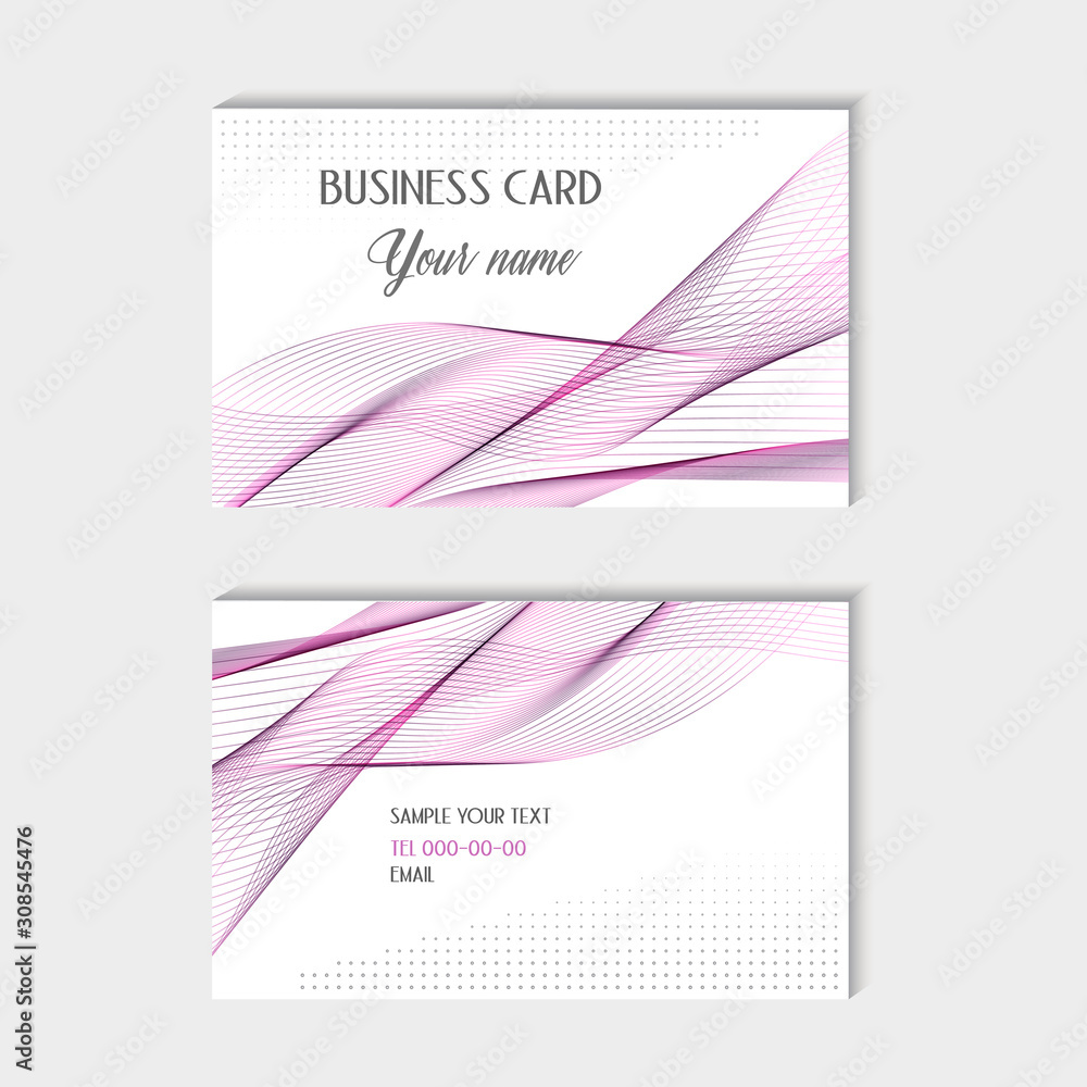Abstract wave background business card set vector. Smoke wave design. Transparent color background. Perfect design element for any cards. Abstract wave background business card set vector. Smoke wave design. Transparent color background. Perfect design element for any cards.