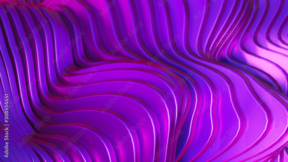 Fototapeta premium Abstract colorful background. 3d illustration, 3d rendering.