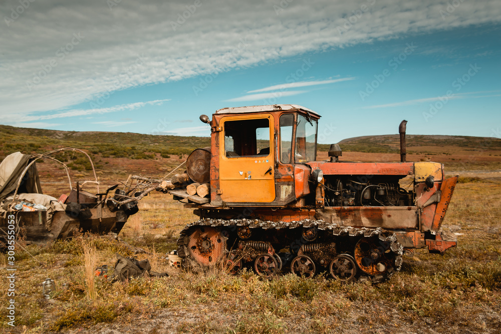 old tractor old tractor