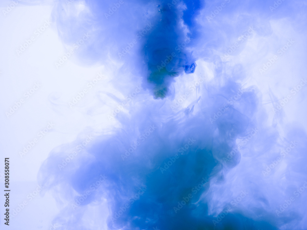 Naklejka premium Multi Color Fire Flame Abstract . A mystic colorful smoke. Blurry bright abstraction with colored lines. Magic, texture Image