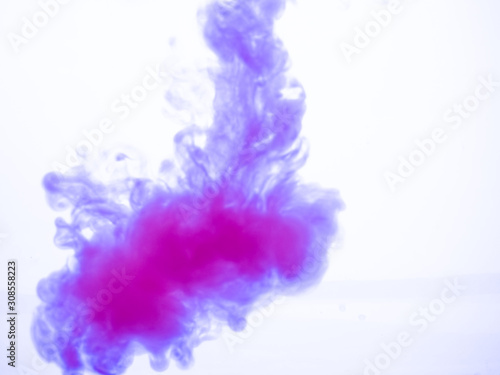 Multi Color Fire Flame Abstract . A mystic colorful smoke. Blurry bright abstraction with colored lines. Magic, texture Image