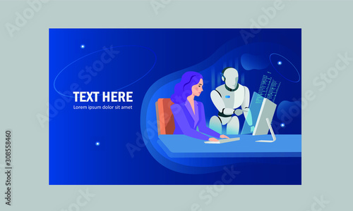 Artificial intelligence illustration 
