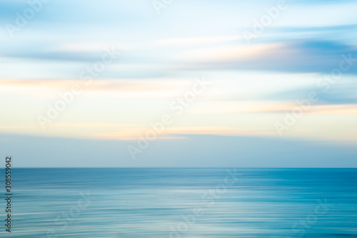 Abstract background horizontal seaside blur