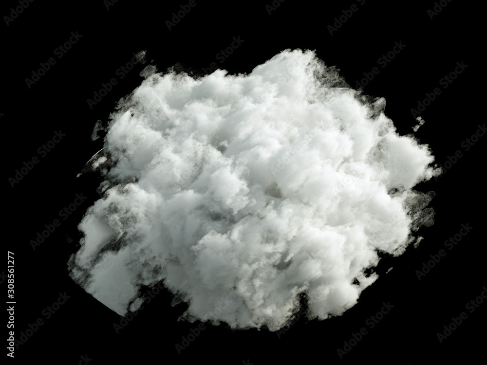 Cloud isolated, steam, smoke. 3d illustration, 3d rendering. Cloud isolated, steam, smoke. 3d illustration, 3d rendering.