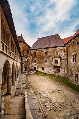 Fototapeta Naklejka Na Ścianę i Meble -  Inner Courtyard of the Castle