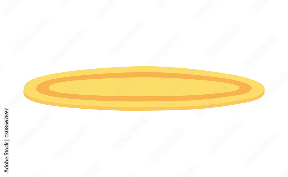 yellow carpet floor decoration icon yellow carpet floor decoration icon