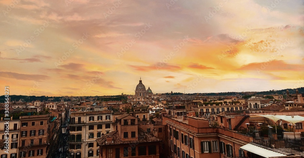 view of rome italy