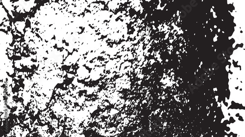 Black and white vintage grunge futuristic background. Suitable to create unique overlay textures with the effect of scratching, breaking, antiquity and old materials.