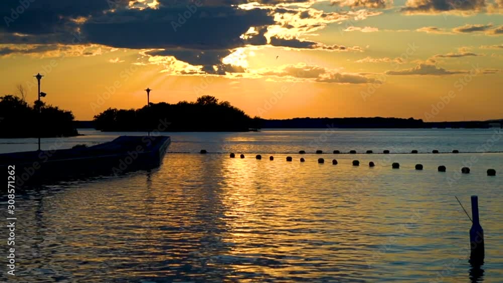 Beautiful Summer Sunset in Montreal, Canada Beautiful Summer Sunset in Montreal, Canada