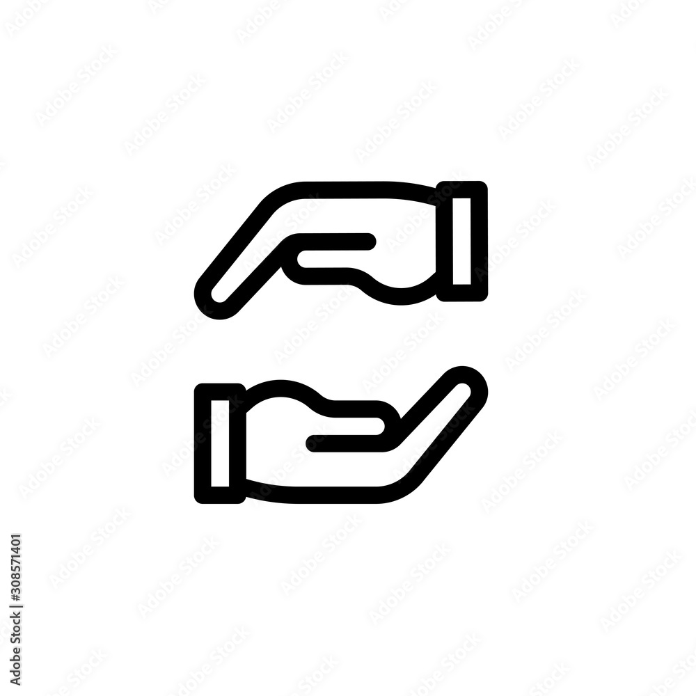 Two hands icon, vector illustration. Flat design style. vector two hands icon illustration isolated on white background, two hands icon Eps10. two hands icons graphic design vector symbols. Two hands icon, vector illustration. Flat design style. vector two hands icon illustration isolated on white background, two hands icon Eps10. two hands icons graphic design vector symbols.