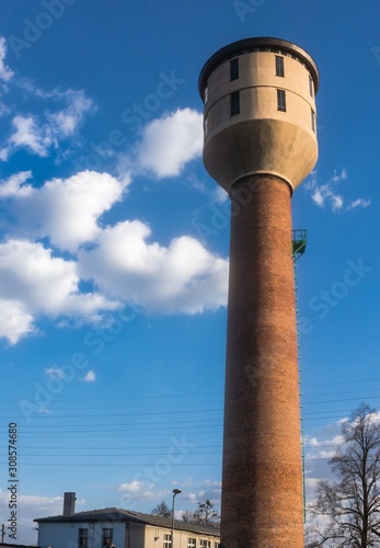 Obraz na płótnie wieża ciśnień w salonie