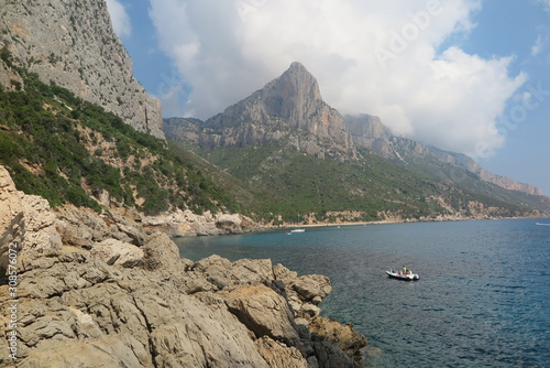 Punta Giradili im Golf von Orosei, Sardinien photo