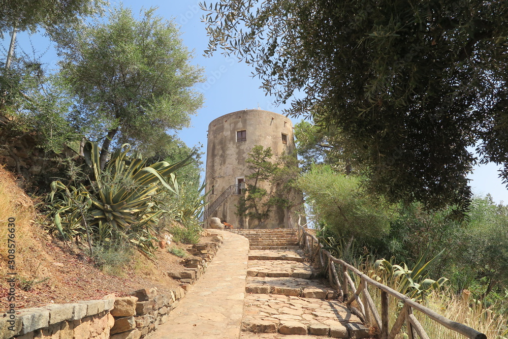 Spanischer Turm,  Santa Maria Navarrese, Sardinien