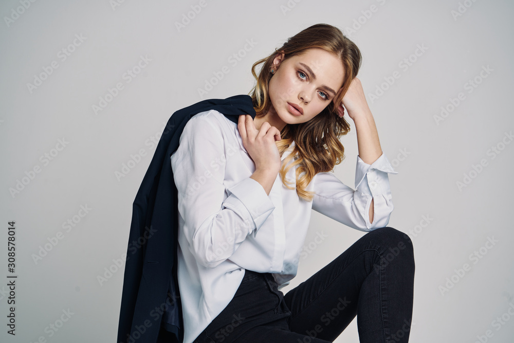 portrait of a young woman