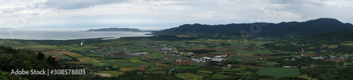 Überblick auf die Insel von Ishigaki im Pazifik Japan Okinawa