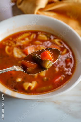 Italian Minestrone Soup photo