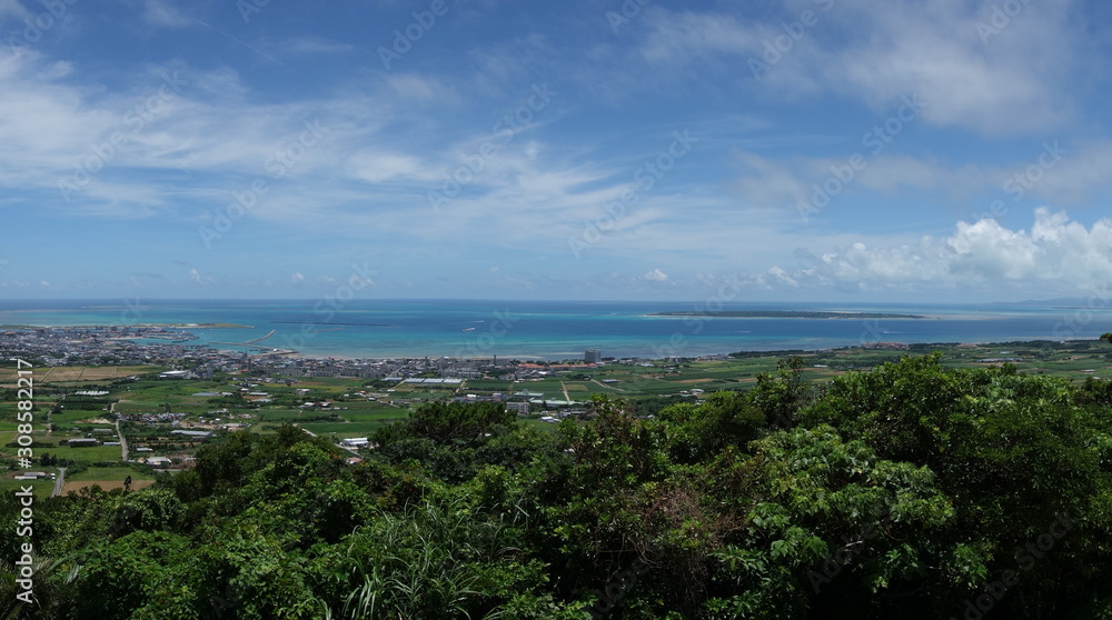Ishigaki Jima Japan Panorama über die Insel Okinawa Ishigaki Jima Japan Panorama über die Insel Okinawa