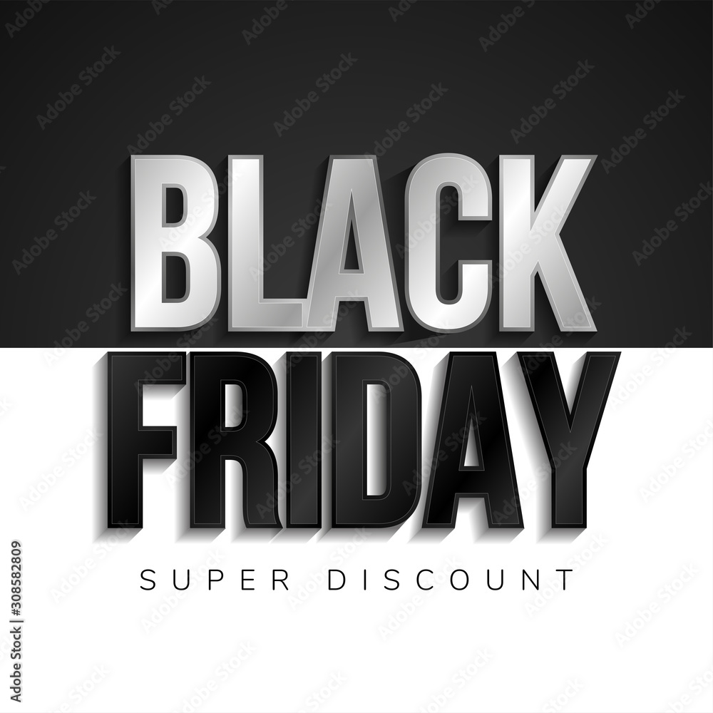 Luxury black friday poster Luxury black friday poster