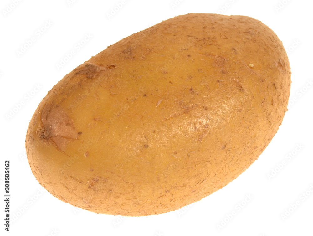 potato isolated on white background potato isolated on white background