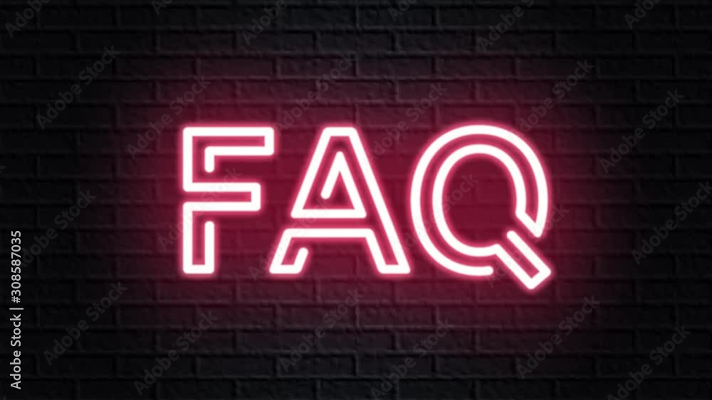 red neon video animation faq red neon video animation faq