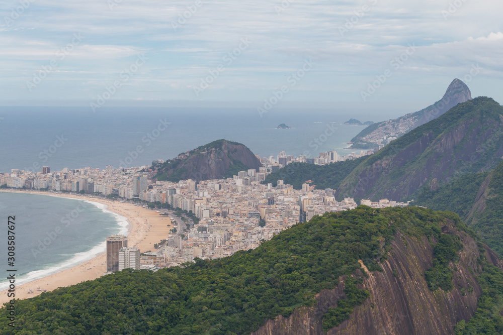 Cityscape of Rio de Janeiro, Brazil, South America