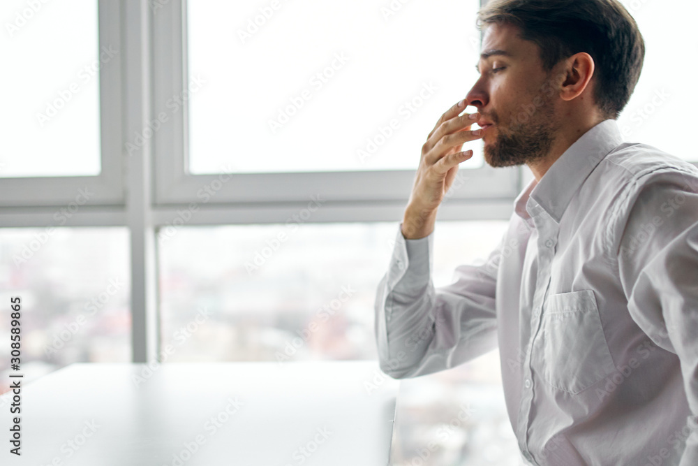 businessman talking on cell phone businessman talking on cell phone