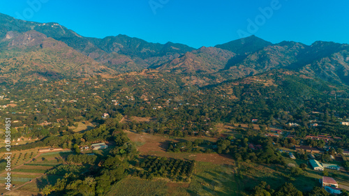 Aerial view of the mount Uluguru in Morogoro. © STORYTELLER