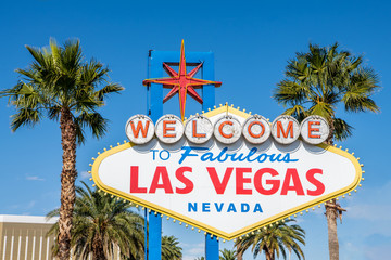Keuken achterwand Las Vegas Beroemd Welcome to Las Vegas bord  © Page Light Studios