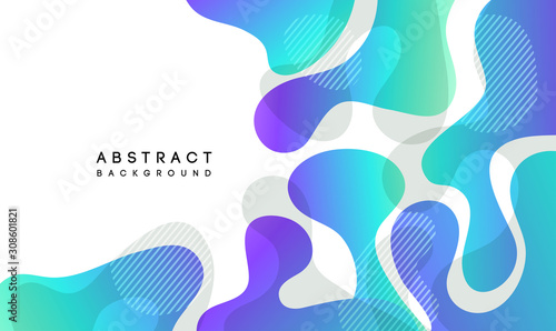 Moving colorful abstract background. Dynamic Effect. Vector Illustration. Design Template.