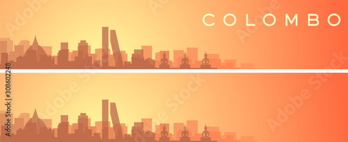 Colombo Beautiful Skyline Scenery Banner