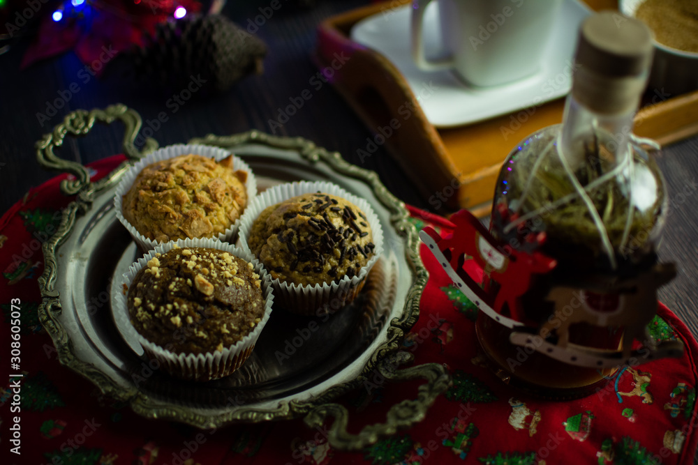 muffins en navidad 3