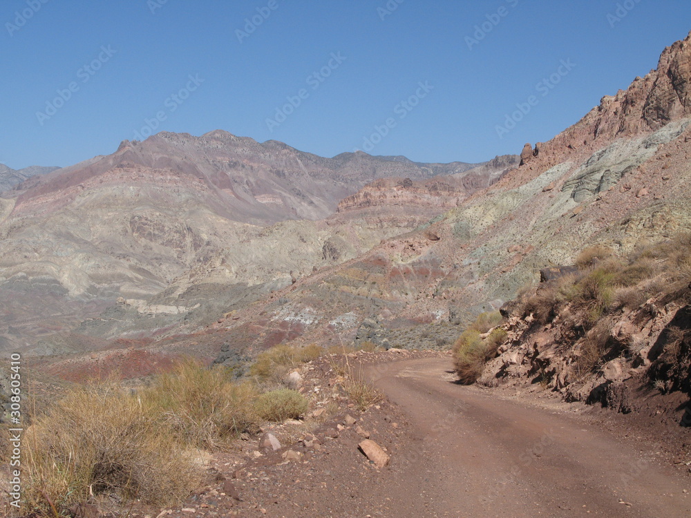 Titus Canyon Road Backroad california usa death valley Titus Canyon Road Backroad california usa death valley