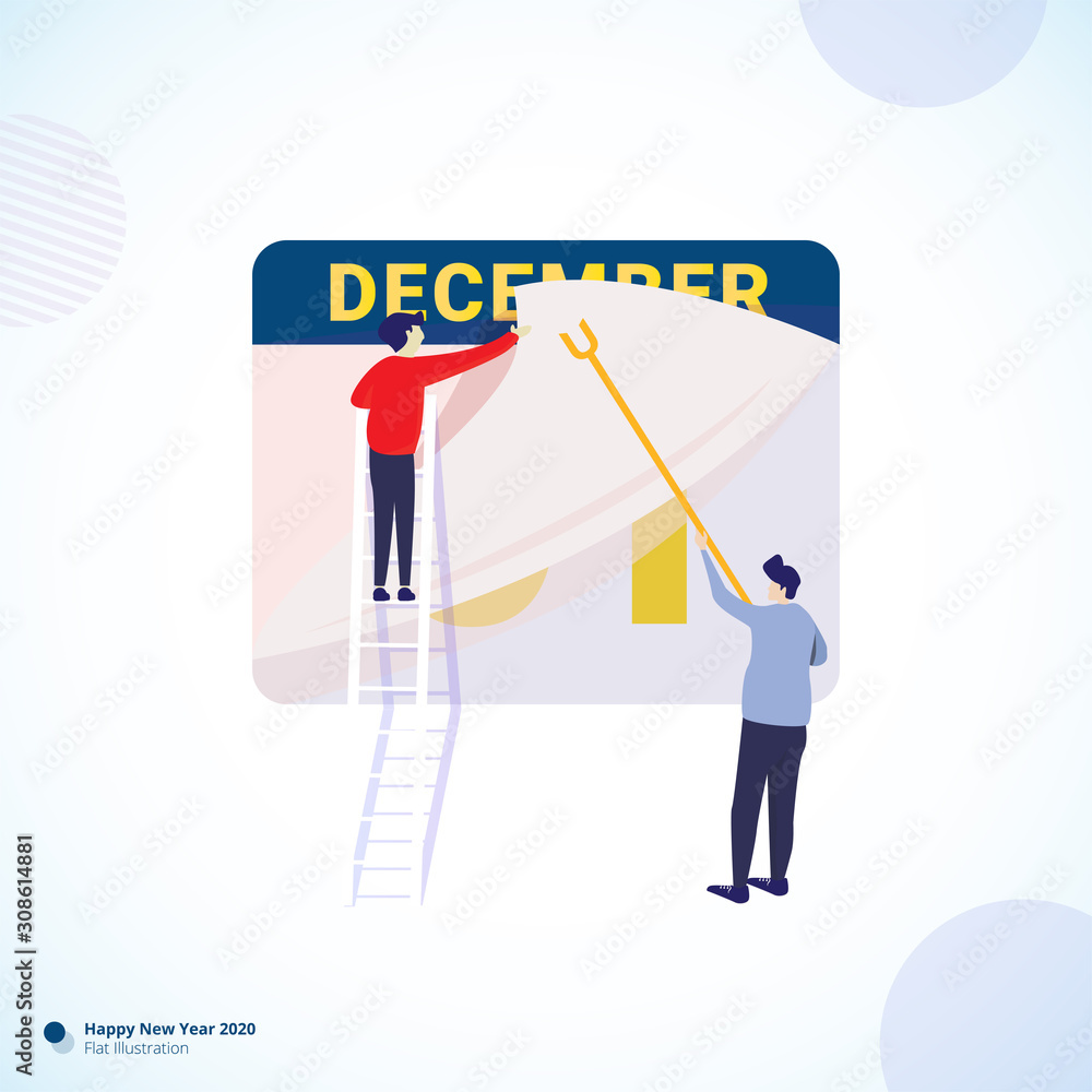 New year 2020 greeting post New year 2020 greeting post