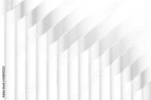 Abstract geometric white and gray color background. Vector  illustration. 