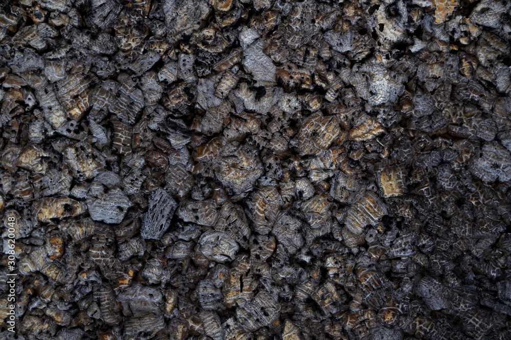 closeup of weathered cork surface. closeup of weathered cork surface.