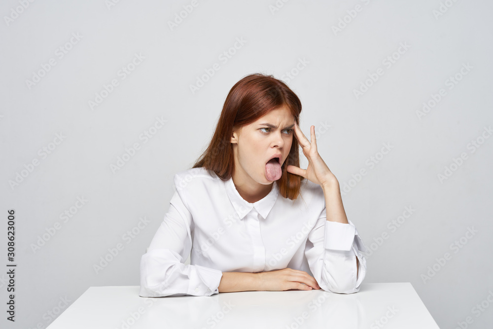 young woman talking on the phone young woman talking on the phone