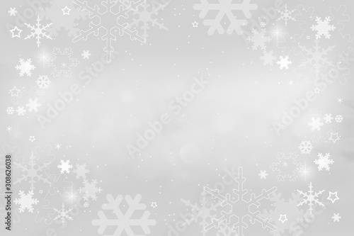 Wallpaper Mural Merry Christmas and happy new year. Bokeh and star background illustration Torontodigital.ca