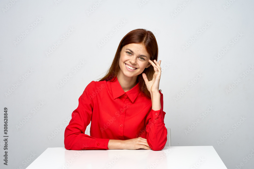 young woman talking on the phone young woman talking on the phone