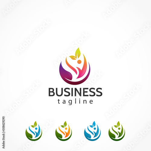 Health care Coach Fitness logo