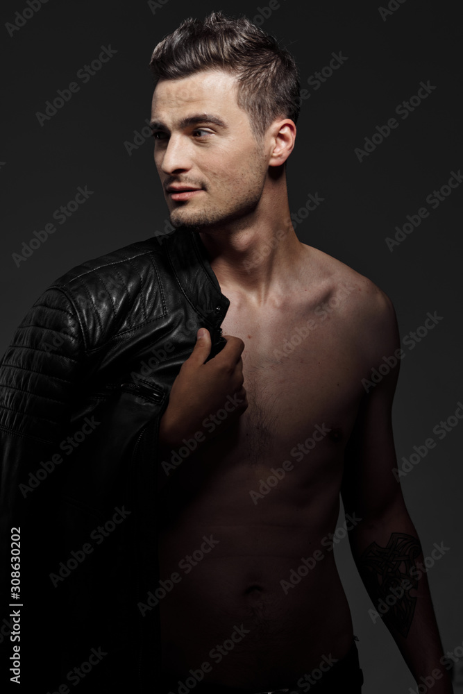 portrait of young man portrait of young man