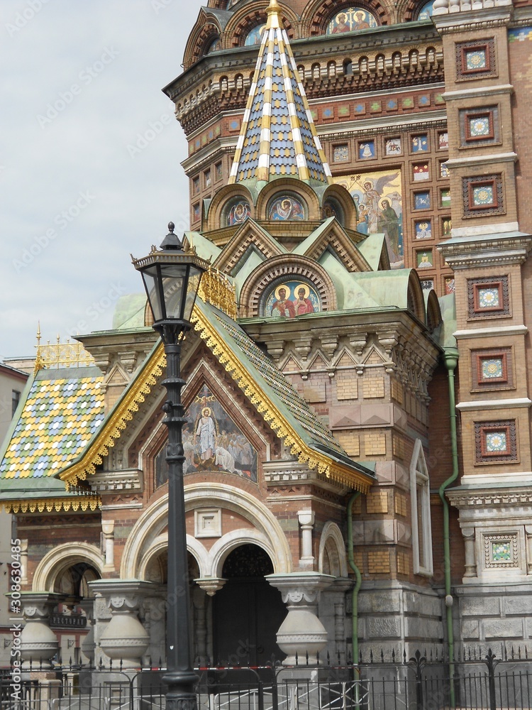  Church of the Savior on Spilled Blood in St. Petersburg