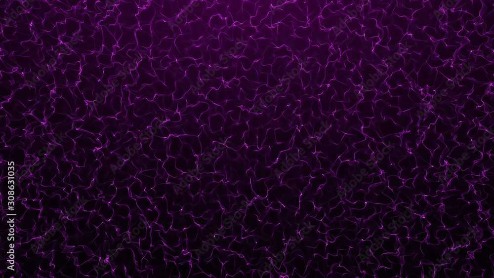 Abstract Fractal Purple Complex Details Turbulence Lines Waving Background Abstract Fractal Purple Complex Details Turbulence Lines Waving Background