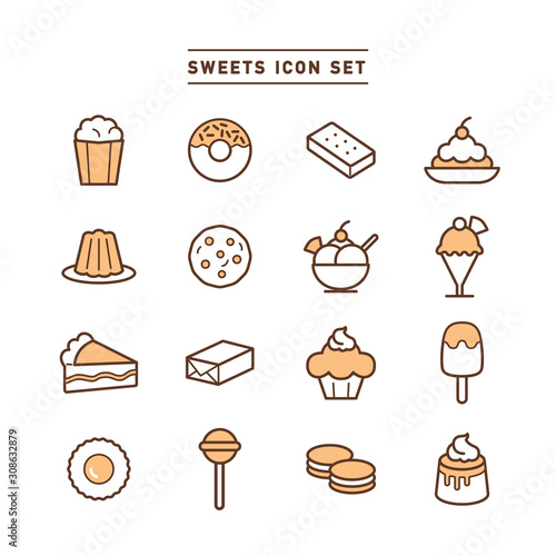 SWEETS ICON SET