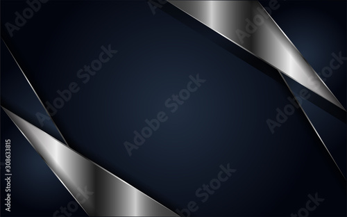 luxurious navy background metallic lines