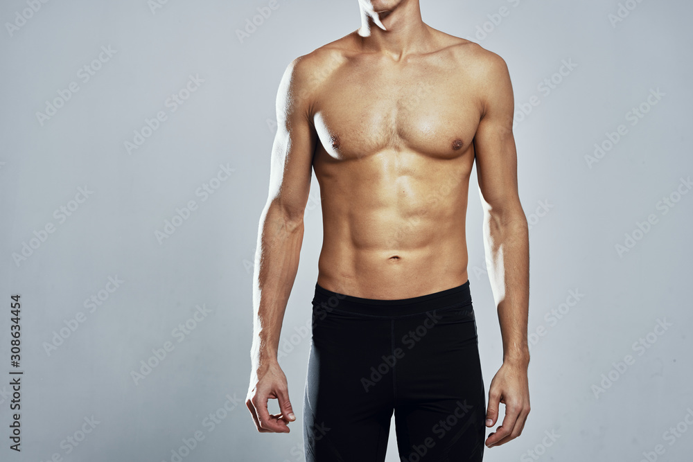 Fototapeta premium portrait of muscular man