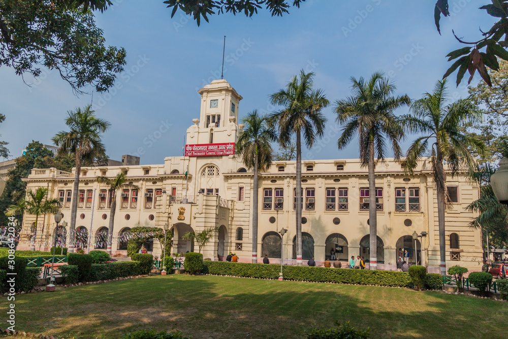 LUCKNOW, INDIA - FEBRUARY 2, 2017: Chief Post Master General Office in Lucknow, Uttar Pradesh state, India