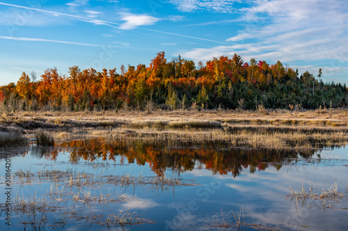 A Beautiful Maine Fall Landscape
